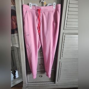 Figs BCA limited edition chalk pink zamora joggers